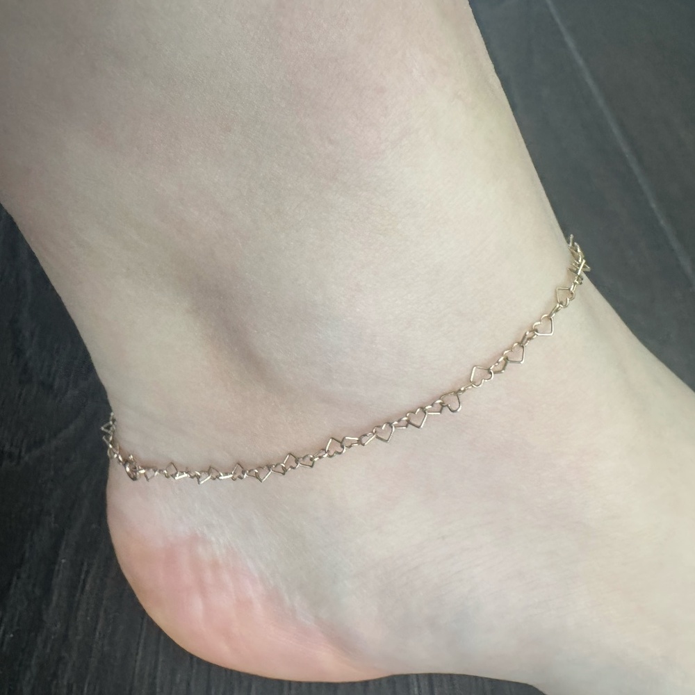 14k gold Anklet- excellent condition